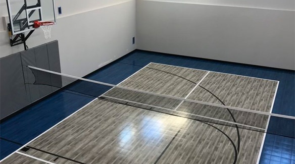 Indoor home gym discount flooring