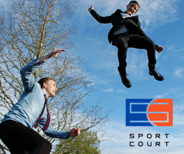 court trampoline